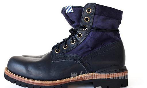 visvim 2015 秋冬 7 Hole '73 Folk 系列黑色