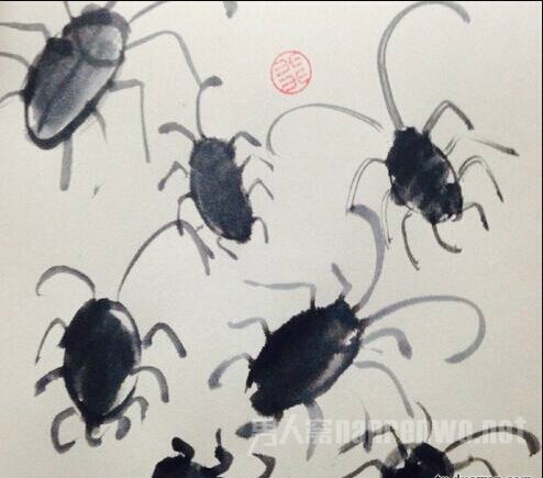 水墨 《你家厨房》
