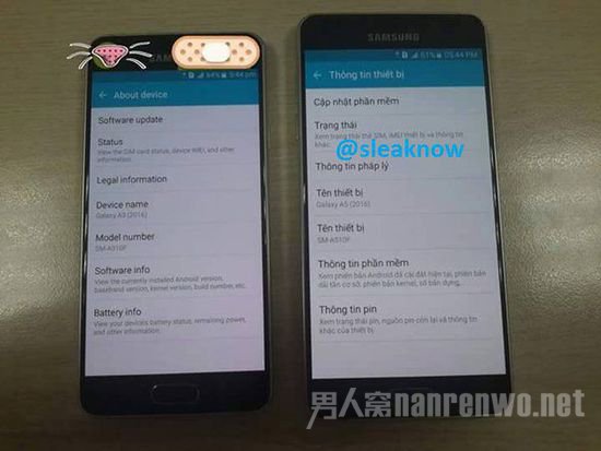 Galaxy A3&A5°汾