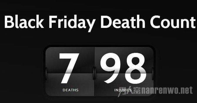 lackfridaydeathcount.com