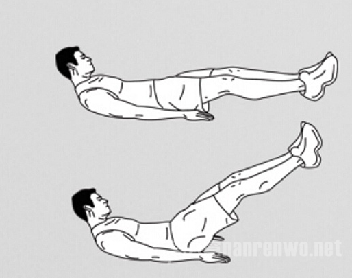 　　step 5 ：腿部上举