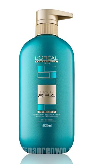 巴黎欧莱雅沙龙专属全新HairSpa丝泉净化洗发水 RMB158/600ml
