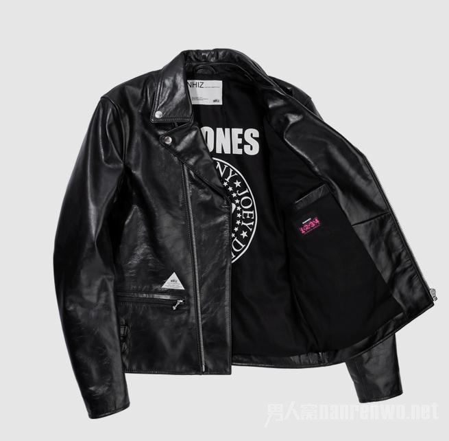 　NHIZ x RAMONES 皮衣biker外套 RMB 12000