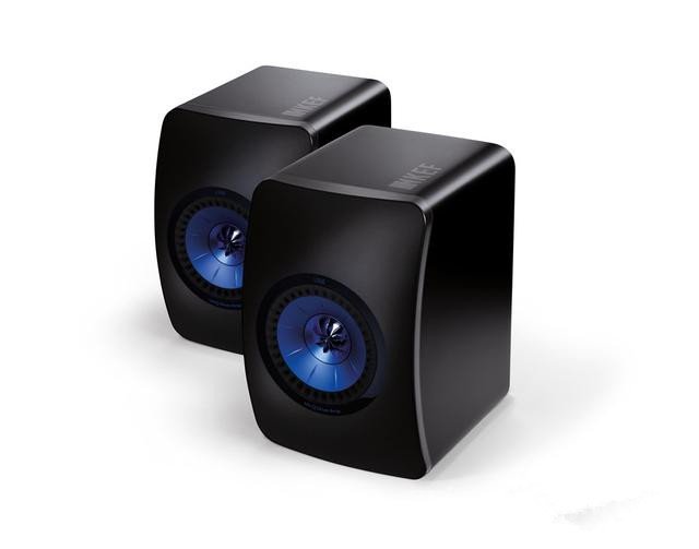 专业录音棚级监听音响 KEF LS50添新颜色-磨砂黑