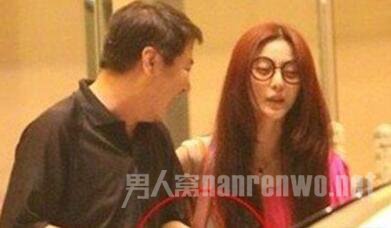 许家印和范冰冰牵手