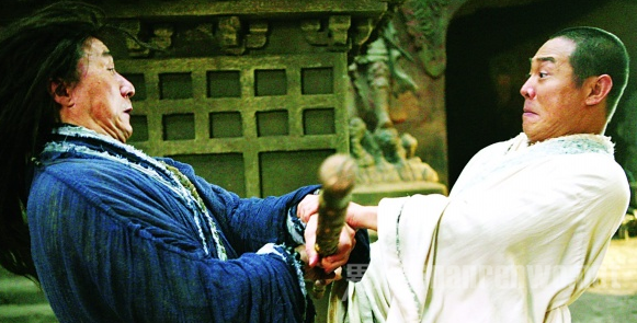成龙李连杰功夫之王对打
