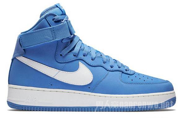 Nike Air Force 1 High 全新婴儿蓝配色鞋款