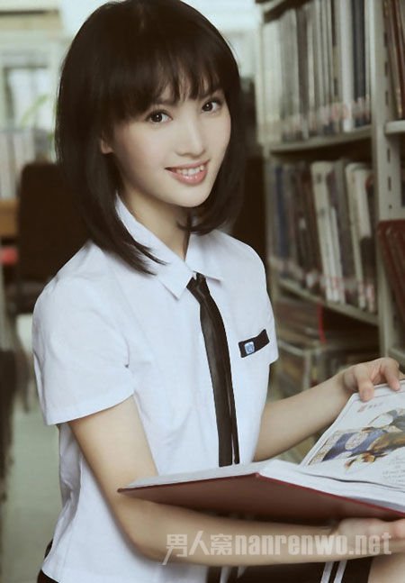 金晨校服照
