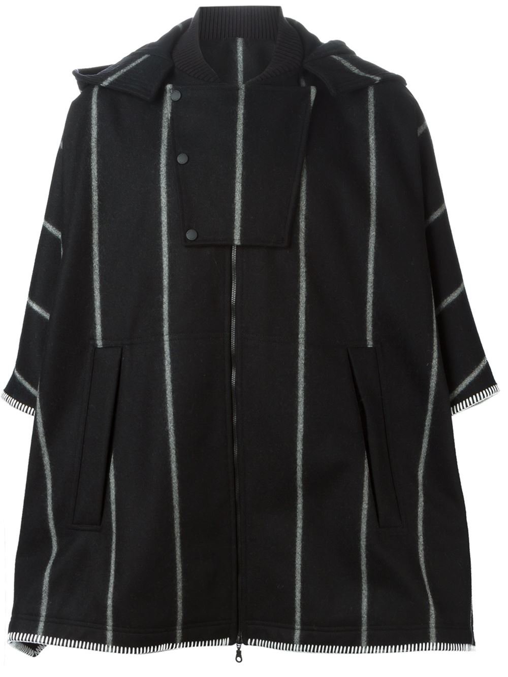 　Kenzo 条纹超大款大衣人民币约合8075元