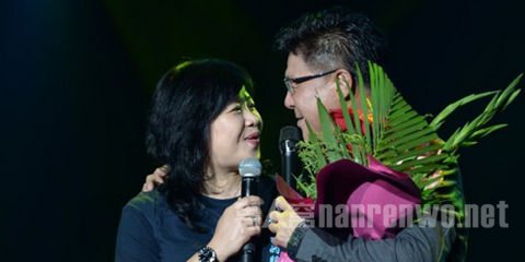 姜育恒曾写情书给妻子