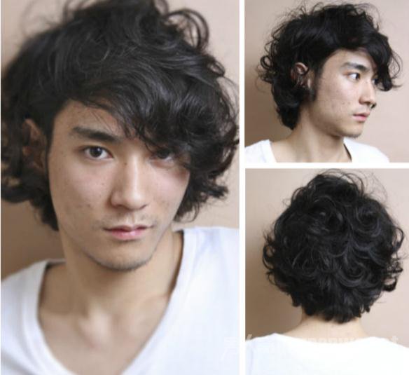 男士烫发发型
