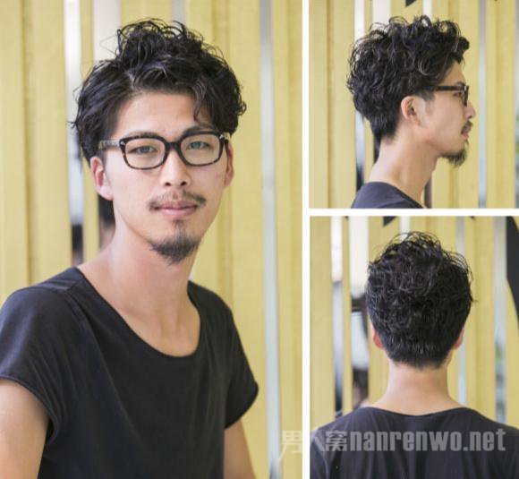 男士数码烫发