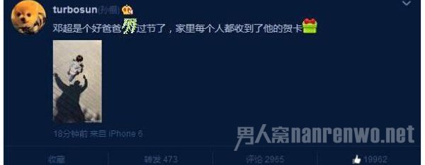 孙俪微博截图