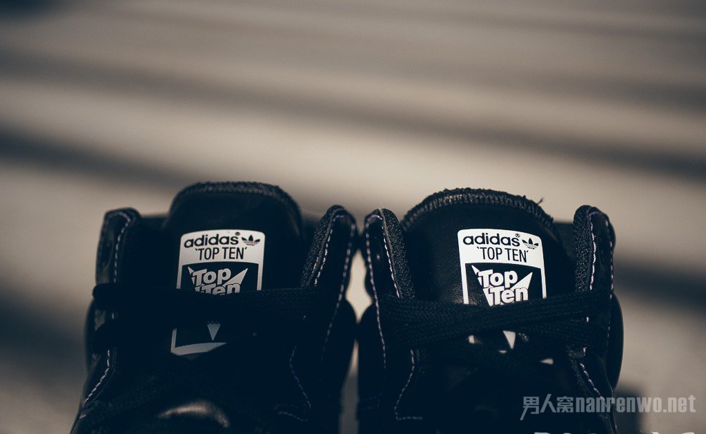 adidas Originals Top Ten Hi「Black」全新上线