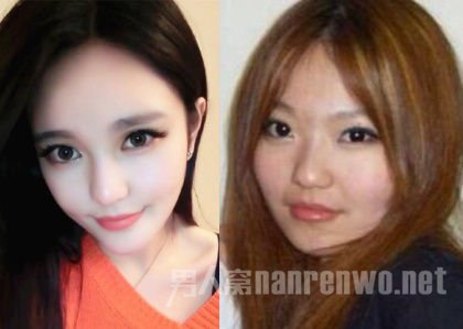 疑似罗志祥女友整容前后对比照