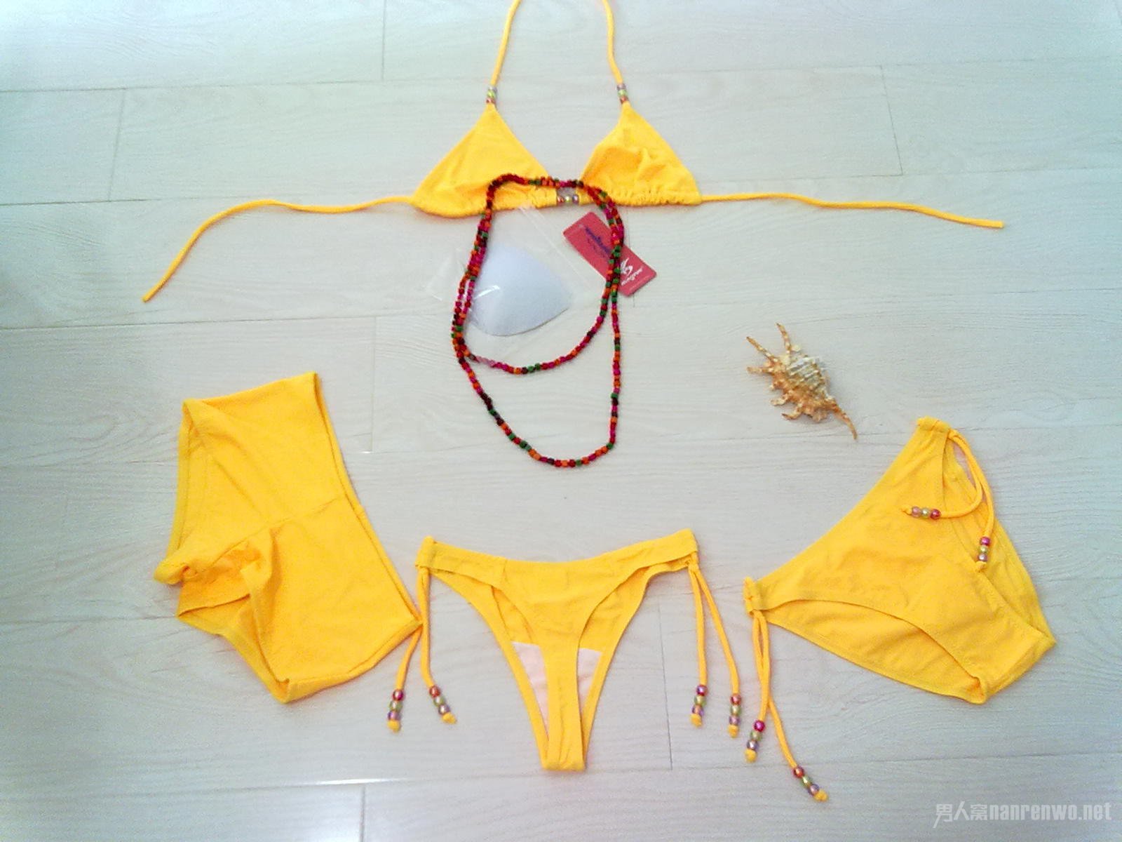 糖果丁字裤和Bra