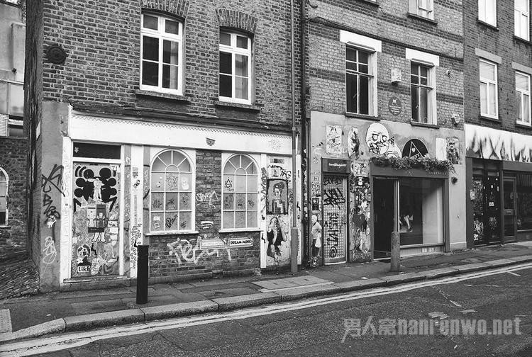 1980年的Shoreditch街景