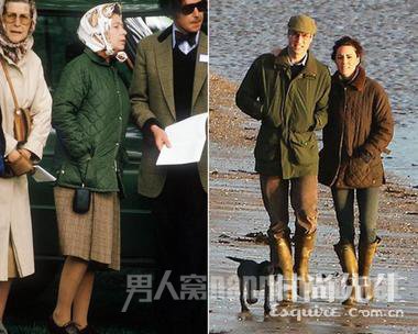  　　(英国女王和凯特王妃都是衍缝夹克的拥趸，没有什么可以比皇室以身作则更能证明衍缝夹克的英伦味了。)